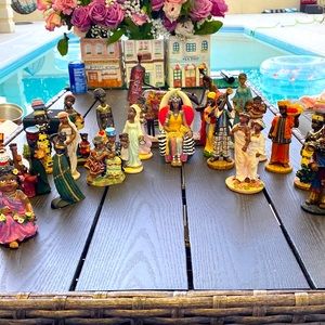 African figurines collection